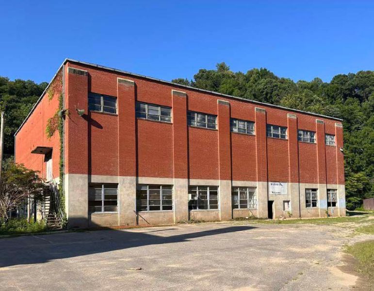 Current historic building exterior of River Island Gym